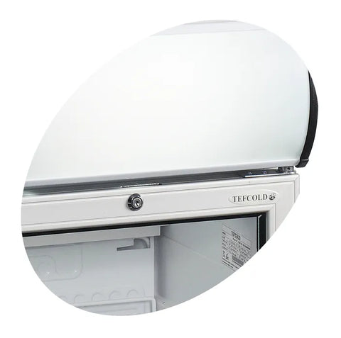 Vitrină frigorifică de banc pentru băuturi Tefcold FS80CP, 55 l
