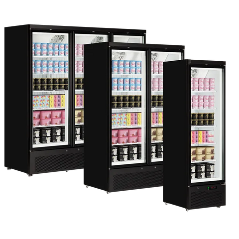 Vitrină congelare verticală Tefcold Atom Maxi F3DB, 1090 l