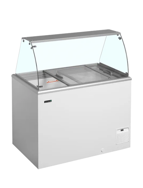 Ladă pentru înghețată la cupă Tefcold IDA300-W1+, 267 l