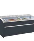 Ladă frigorifică de supermarket refrigerare / congelare Tefcold TWIN 220A-CF, antracit, 1255 l