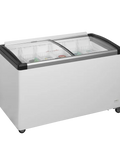 Ladă congelare pentru înghețată cu capace de sticlă Tefcold IDB400-W1, 312 l