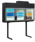 Vitrină de perete refrigerare / congelare Tefcold MTF185B, 545 l