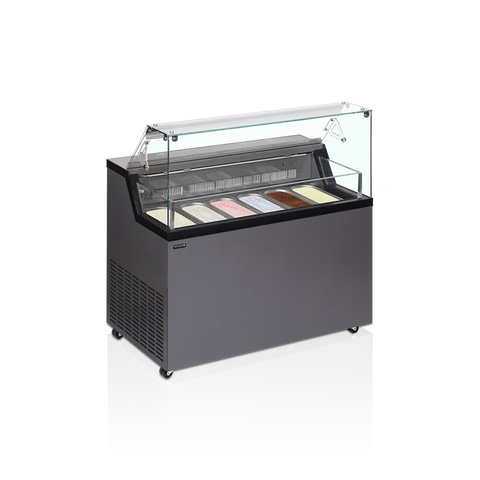 Vitrină de înghețată Tefcold MIRABELLA 6, 184 l