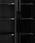 Vitrină frigorifică verticală Tefcold FS890H BLACK, neagră, 535 l