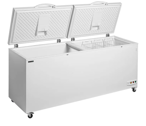 Ladă congelare cu capace pline Tefcold CF701 SL, 600 l