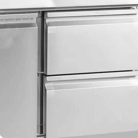 Masă frigorifică pentru pizza GN 1/1 Tefcold PT1365, 368 l