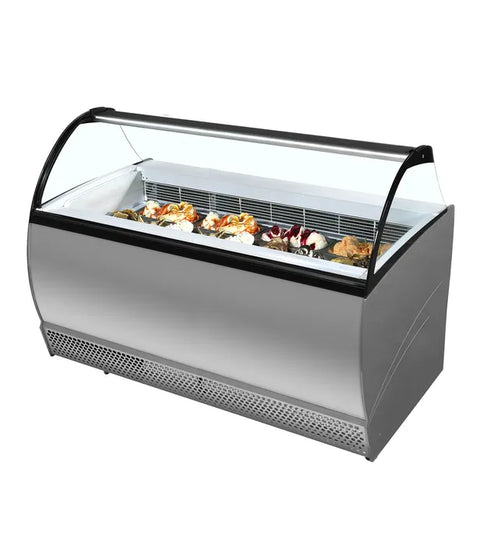 Vitrină de înghețată la cupă ISA ISABELLA 13LX, 1647 × 906 mm