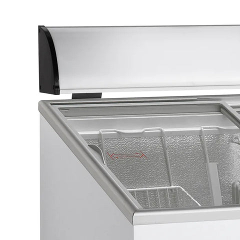 Ladă congelare pentru înghețată cu capace de sticlă Tefcold ST160, 105 l