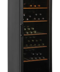 Vitrină frigorifică verticală Tefcold CPV1380E, potrivită și pentru vin, 219 l