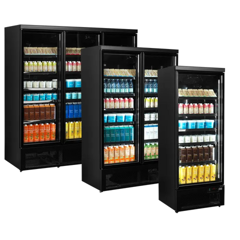 Vitrină frigorifică verticală Tefcold Atom Maxi C3DBB, 1062 l