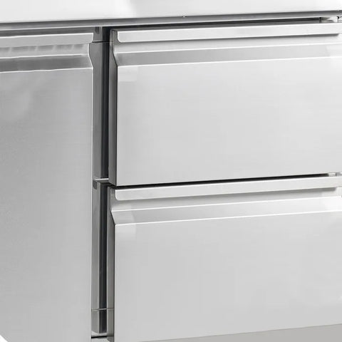 Masă frigorifică pentru pizza GN 1/1 Tefcold PT920, 225 l