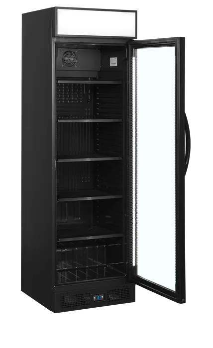 Frigider băuturi Tefcold CEV435CP BLACK, negru, 219 l