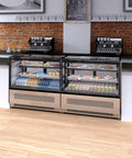 Vitrină frigorifică orizontală (tejghea) Tefcold LPD1200F/BLACK, 191 l