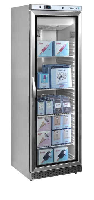 Vitrină congelare verticală Tefcold UF400VSG, 340 l