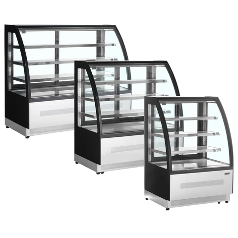 Vitrină frigorifică orizontală (tejghea) Tefcold LPD900C/BLACK, 158 l