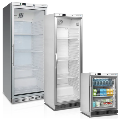 Dulap frigorific GN 2/1 cu ușă de sticlă Tefcold UR600SG, 570 l