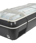 Ladă frigorifică de supermarket refrigerare / congelare Tefcold TWIN HEAD A-CF, antracit, 334 l