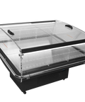 Vitrină frigorifică de impuls Tefcold PDC126 VS SL LED, neagră, 190 l