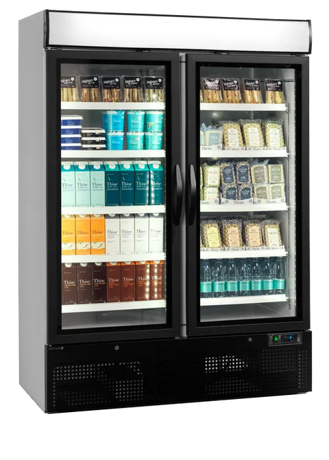 Vitrină frigorifică verticală Tefcold NC5000G, 1079 l