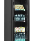 Frigider băuturi Tefcold FSC175H BLACK, 116 l