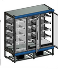 Vitrină congelare deschisă (multideck) de supermarket Tefcold EXTRA1875FD, 1270 l