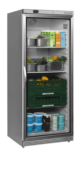 Dulap frigorific GN 2/1 cu ușă de sticlă Tefcold UR600SG, 570 l