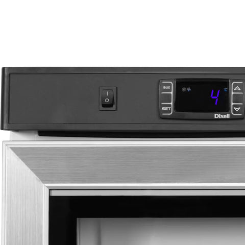 Vitrină frigorifică verticală Tefcold UR200SG, 119 l