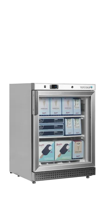 Vitrină congelare verticală Tefcold UF200SG, 120 l