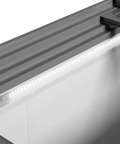 Ladă congelare pentru înghețată cu capace de sticlă Tefcold IDA500-W1, 408 l