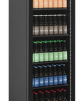 Frigider băuturi Tefcold SCU1425 FRAMELESS L/H, ușă cu deschidere pe stânga, 347 l