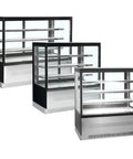 Vitrină frigorifică orizontală (tejghea) Tefcold LPD1503F/BLACK, 400 l