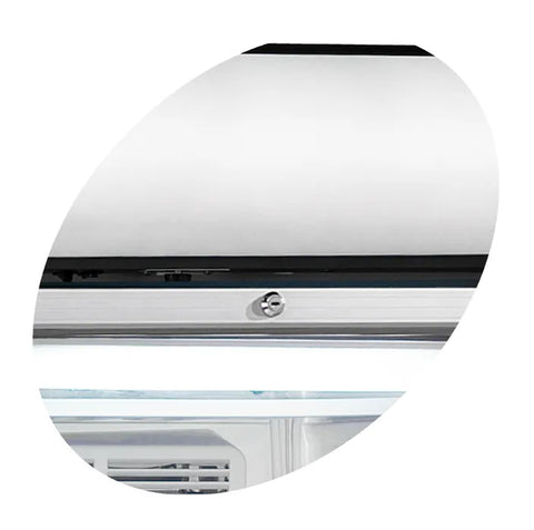 Vitrină congelare verticală Tefcold UFFS370G, 270 l