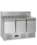 Masă frigorifică pentru pizza GN 1/1 Tefcold PT930, 368 l