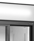 Vitrină frigorifică verticală cu 2 uși și panou luminos Tefcold FSC891S, 462 l