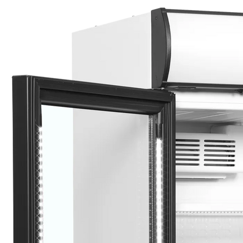 Frigider băuturi Tefcold CEV425CP 2 LED L/H, ușă cu deschidere pe stânga, 219 l