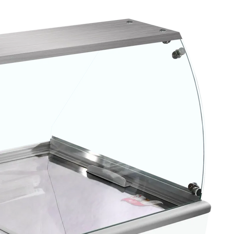 Ladă pentru înghețată la cupă Tefcold IDA500-W1+, 408 l
