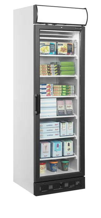 Vitrină congelare verticală Tefcold UFSC371GCP, 270 l
