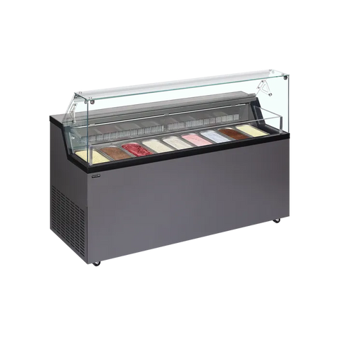 Vitrină de înghețată Tefcold MIRABELLA 9, 306 l