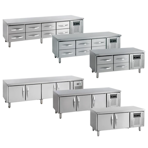 Frigider sub blat GN 1/1 Tefcold UC5210, 170 l
