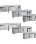 Frigider sub blat GN 1/1 Tefcold UC5310, 262 l