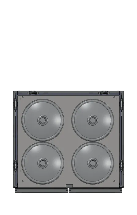 Frigider pentru butoaie de bere (KEG) premium Serrco by Tefcold SKB-4, 840 l