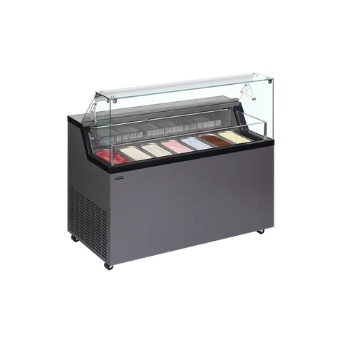 Vitrină de înghețată Tefcold MIRABELLA 7, 223 l