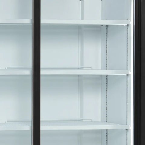Vitrină frigorifică verticală cu 2 uși și panou luminos Tefcold FSC1950S, 710 l