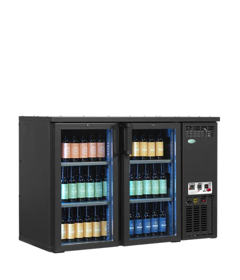 Frigider bar orizontal (back bar) premium Serrco by Tefcold SCL-22GMU+, 275 l