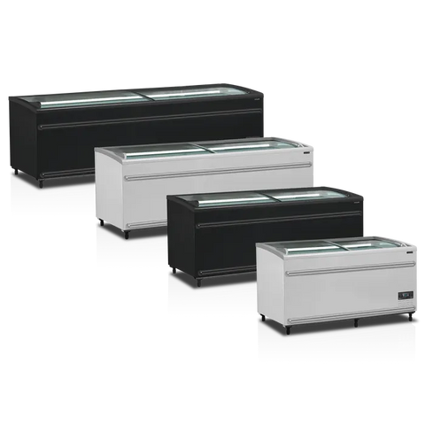 Ladă frigorifică de supermarket refrigerare / congelare Tefcold SFI250-CF VS, 718 l