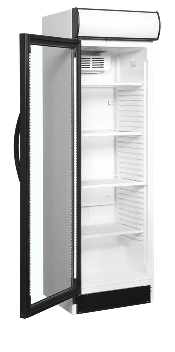 Frigider băuturi Tefcold CEV425CP 2 LED L/H, ușă cu deschidere pe stânga, 219 l