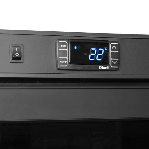 Dulap frigorific GN 2/1 cu ușă de sticlă Tefcold UR600BG, 570 l