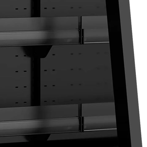 Vitrină frigorifică deschisă (multideck) de supermarket Tefcold Galaxy+ GPL20FGD Black / DF, 540 l