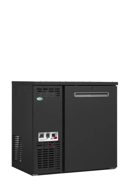 Frigider pentru butoaie de bere (KEG) premium Serrco by Tefcold SFK-4EL+, agregat pe stânga, 198 l