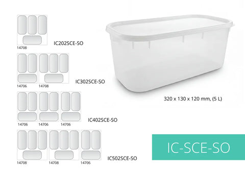 Ladă pentru înghețată la cupă Tefcold IC402SCE-SO, 310 l